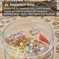 Enchanting Mystery Jewelry Box - Surprise Gift Set with Necklaces, Earrings & Rings for Women