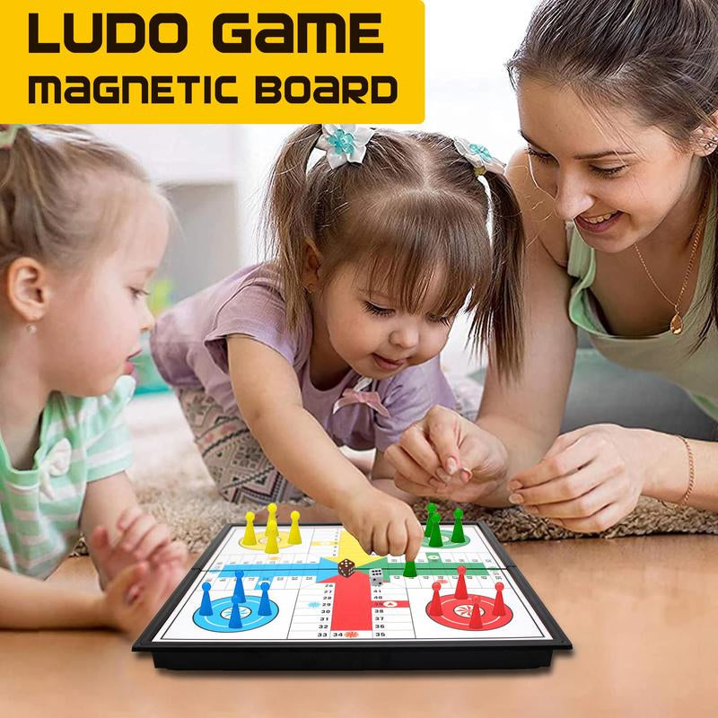 Ultimate Portable Dice and Chess Board Game Set - Perfect for Family Fun and Travel!
