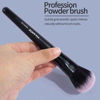 20Pcs Professional Makeup Brush Set with Box - Perfect for Powder, Eye Shadow, Foundation, and Blush!
