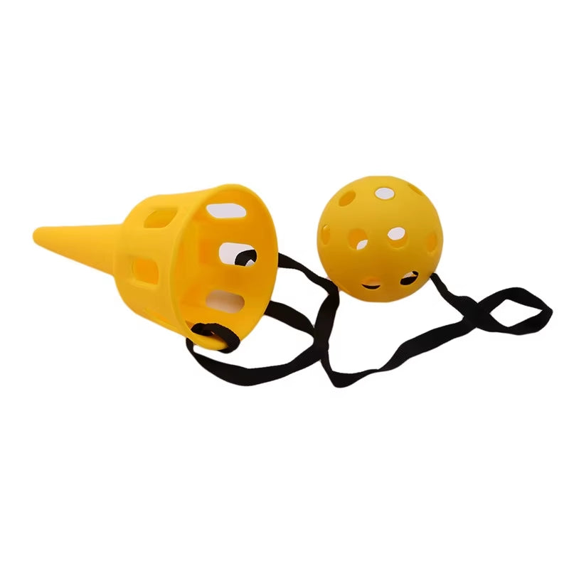 Ultimate Fun Ball and Cup Toy Set - Outdoor Throw and Catch Game for Kids - Softball Kendama for Beginners - Boosts Motor Skills!