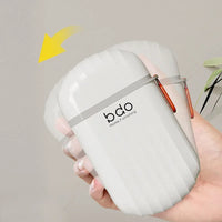 Travel-Friendly Portable Soap Dish with Drain & Cover – Ideal Soap Holder for On-the-Go Use