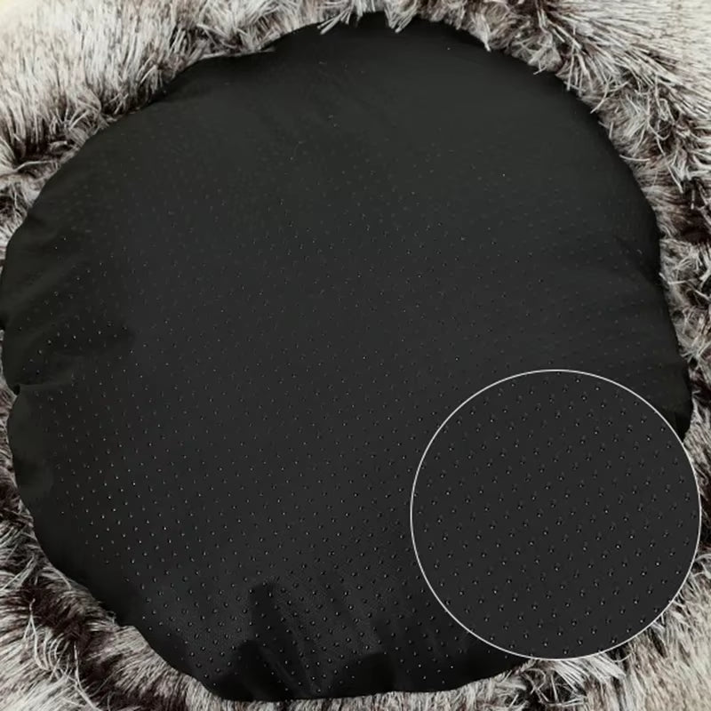 Cozy 2-in-1 Winter Plush Cat Bed & Sleep Bag – Round Cat House for Cats and Small Dogs