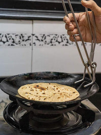 Heavy-Duty Stainless Steel Hot Pot Gripper Tongs | Heat-Resistant Kitchen Tool for Safe Lifting