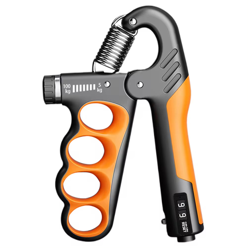 LED Digital Hand Grip Strength Tester | Electronic Power Grip Trainer for Fitness & Performance