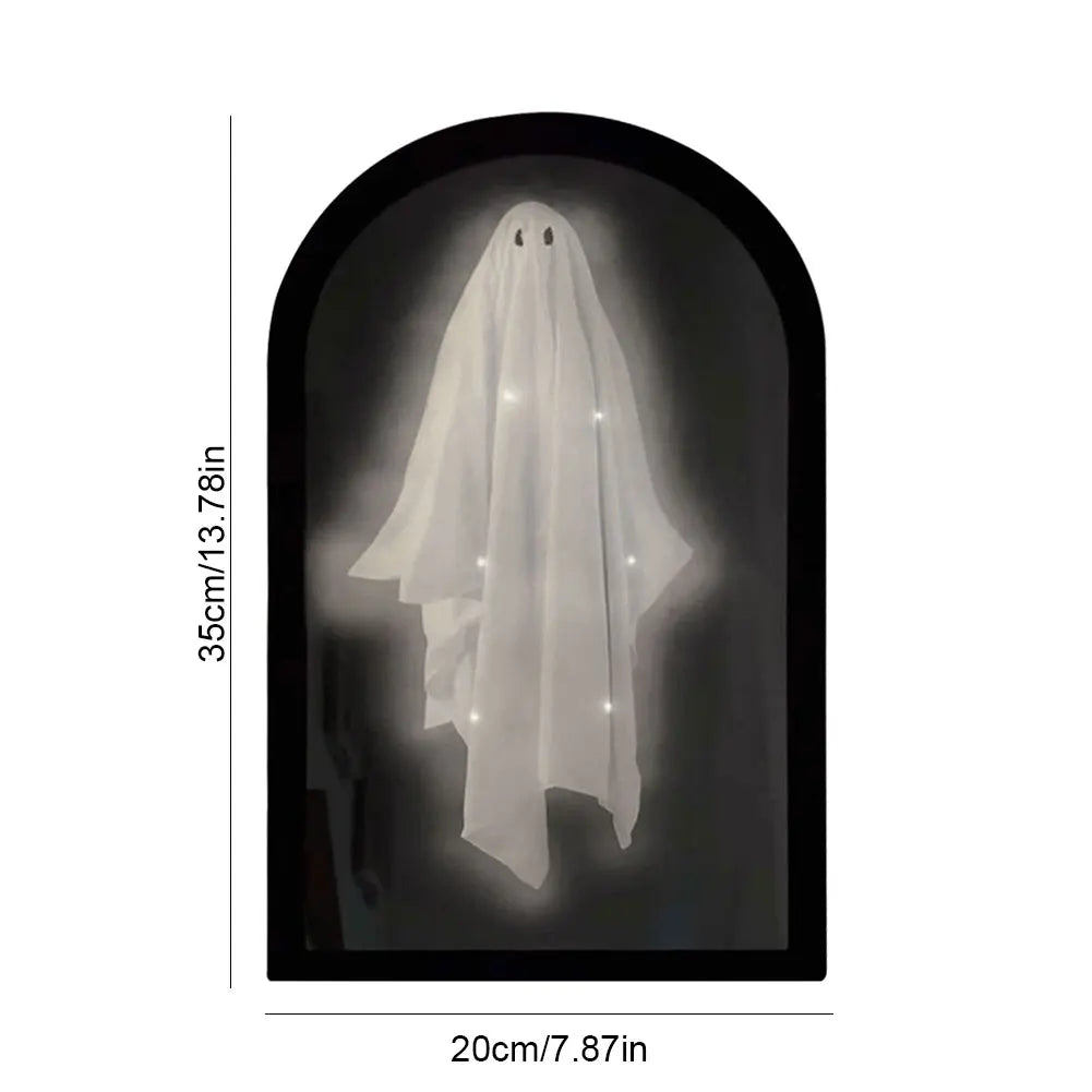 Spooky Hologram Ghost Night Light – Adorable Halloween Home Decor for a Festive Touch!